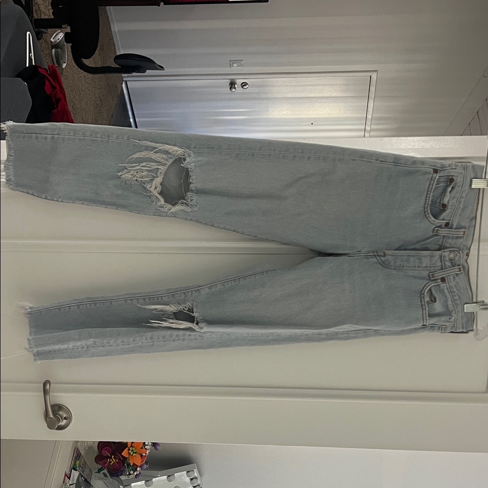 Levi's Light Blue High Rise Women Jeans